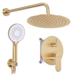 Shower system Rea Drop Brush Gold + BOX