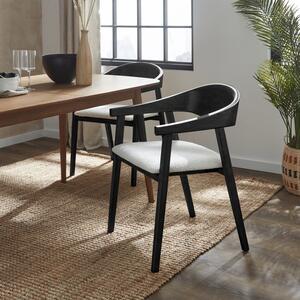 Oskar Dining Chair, Boucle