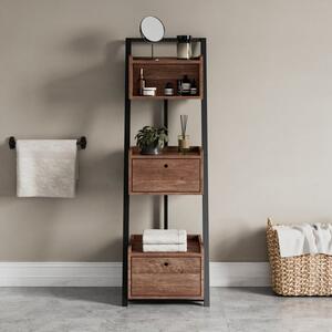 Fulton Bathroom Ladder Shelf, Pine Effect