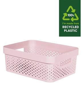 Curver Infinity Medium Storage Basket, Pink