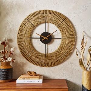 Seagrass Skeleton Wall Clock