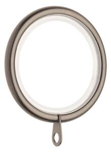 Pack of 6 Ashton Metal Curtain Rings