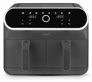 Tower Elite 8 Litre Dual Basket Air Fryer Graphite