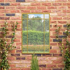 Penestra Modern Rectangle Indoor Outdoor Wall Mirror