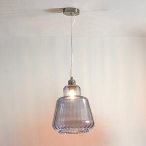 Porto Optic Glass Tapered Pendant Light
