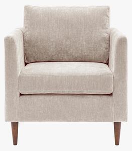 Sloucher Armchair in Light Grey
