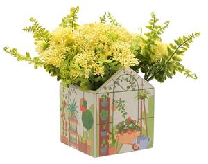 The Cottage Garden Greenhouse Ceramic Plant Pot