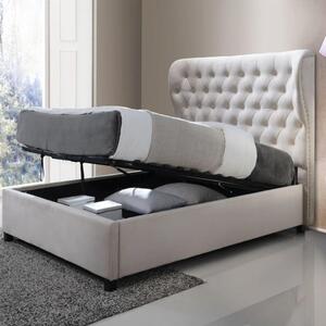 Infinity Ottoman Bed Frame, Velvet