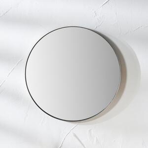 Slim Frame Round Wall Mirror