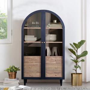 Indus Valley Iconic 2 Door Glass Cabinet