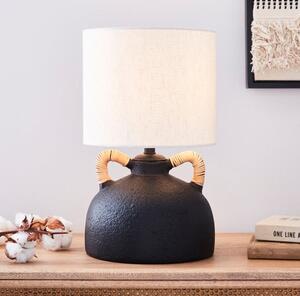 Zuri Traditional Ceramic Handle Table Lamp