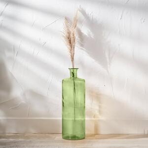 Tall Recycled Glass Bottle Vase