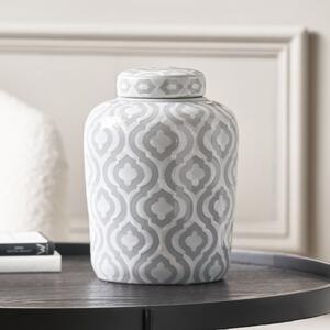 Celia Pattern Ceramic Decorative Ginger Jar