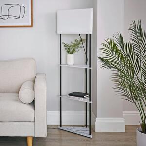 Aiko Corner Shelved Floor Lamp