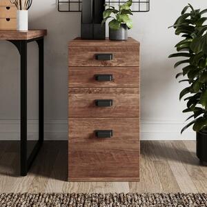 Fulton 4 Drawers Storage Unit, Pine