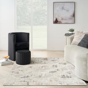 Glitz Geometric Velvet Rug