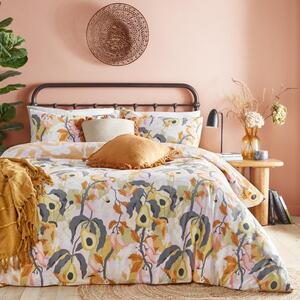 Furn. Huerta Orange Duvet Cover and Pillowcase Set