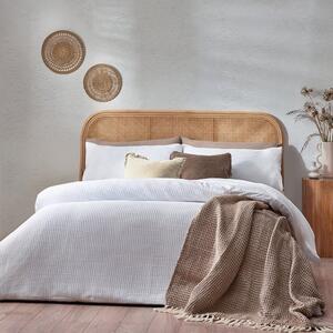 Yard Chunky Waffle Duvet Cover and Pillowcase Set