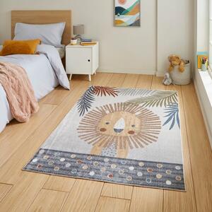 Vida Lion Washable Rug