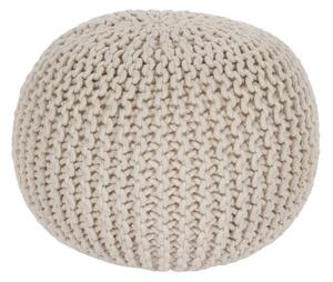 Knitted Pouffe