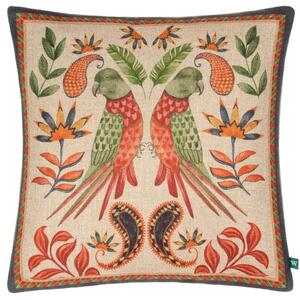 Wylder Tropics Parrot Square Cushion