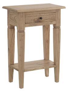 Nightstand Natural Mindi wood 50 x 32 x 72 cm