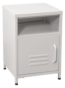 Nightstand Alexandra House Living White Metal 35 x 51 x 35 cm