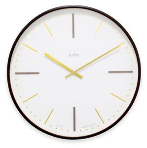 Acctim Knoll Dark Wood Wall Clock