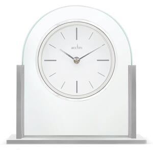 Acctim Wooton Silver Table Clock