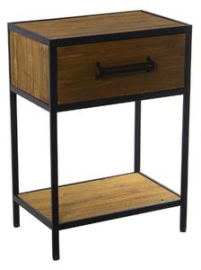 Nightstand Alexandra House Living Brown Wood 47 x 65 x 30 cm