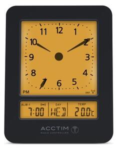 Acctim Sinclair Black Alarm Clock