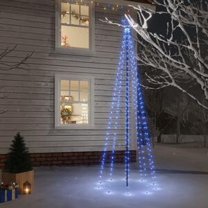 Christmas Tree with Spike Blue 310 LEDs 300 cm