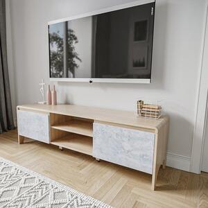 Lenox TV Stand for TVs up to 60", Light Oak