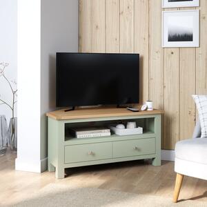 Bromley Corner TV Unit, Oak for TVs up to 40"