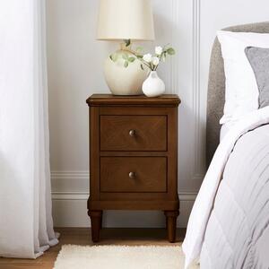 Boulton 2 Drawer Bedside Table