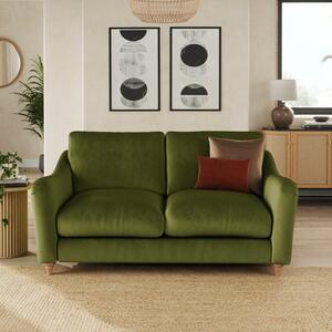 Hattie Matte Plush Velvet 2 Seater Sofa