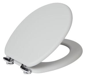 Grey Soft Touch Toilet Seat