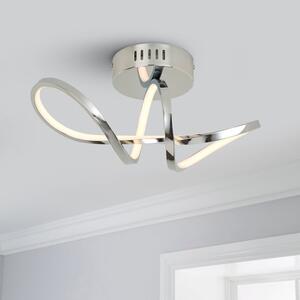 Octtava LED Semi Flush Ceiling Fitting