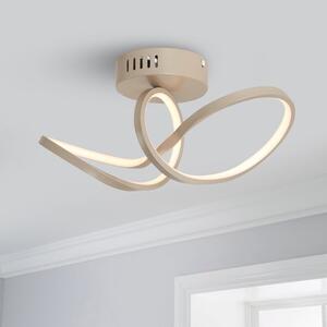 Octtava LED Semi Flush Ceiling Fitting