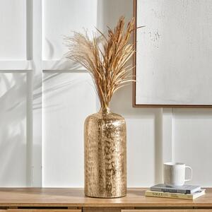 Metal Hammered Vase