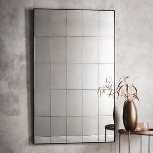 Loretto Window Distressed Rectangle Full Length Wall Mirror