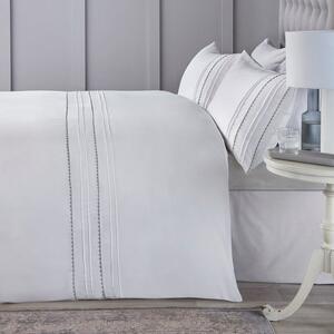 Serene RicRac Duvet Cover and Pillowcase Set