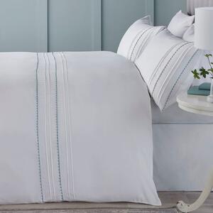 Serene RicRac Duvet Cover and Pillowcase Set