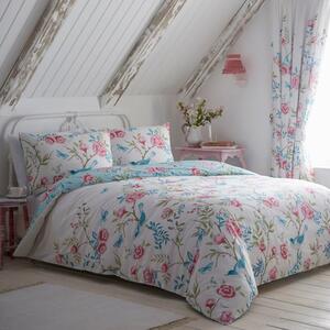 Dreams n Drapes Amelle Reversible Duvet Cover and Pillowcase Set