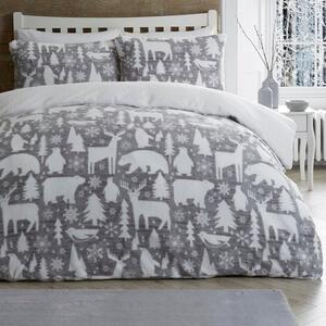 Fusion Arctic Animals Duvet Cover and Pillowcase Set