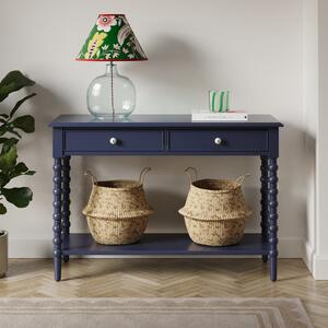 Pippin Console Table, Navy