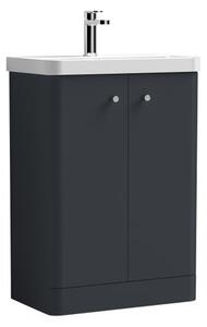 Core Floor Standing 2 Door Vanity Unit with Basin
