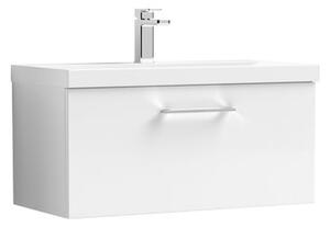 Arno Wall Mounted 1 Drawer Vanity Unit with Basin