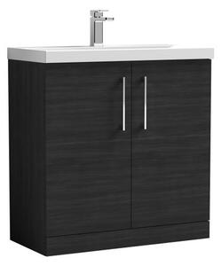 Arno Floor Standing 2 Door Vanity Unit with Basin