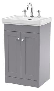 Classique Floor Standing 2 Door Vanity Unit with Basin